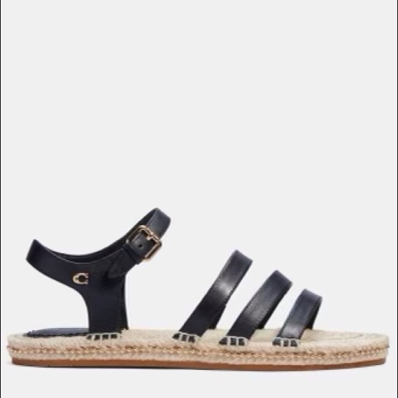 Coach  Womenś Carissa Espadrille Sandal Size 8.5 - Picture 2 of 6